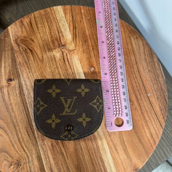 Louis Vuitton Monogram Cuvette Coin Case Vintage Petite Wallet - Picture 10 of 14